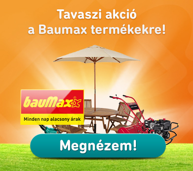 Tavaszi akció BauMax termékekre